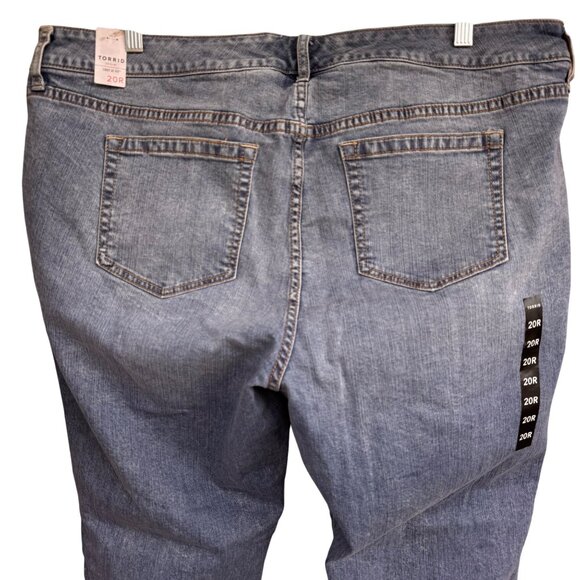 Torrid Womens Slim Boot Montecito Jeans Size 20 Medium Wash Denim Stretch Fit - Picture 10 of 15